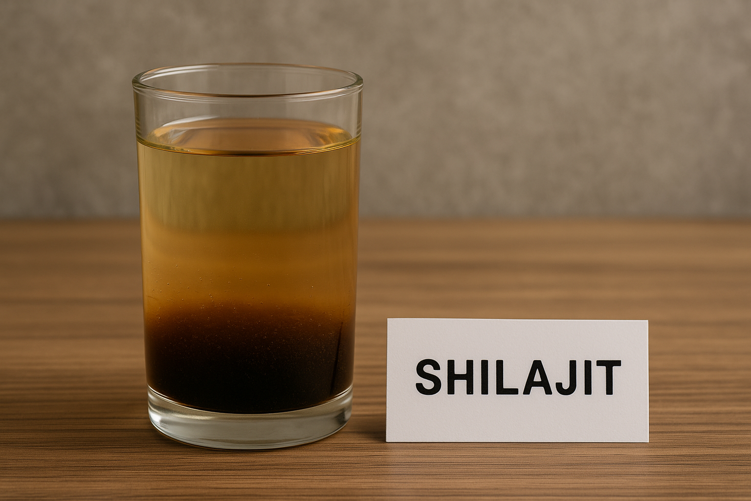 Kan man ta Shilajit med kallt vatten? Här är svaret!