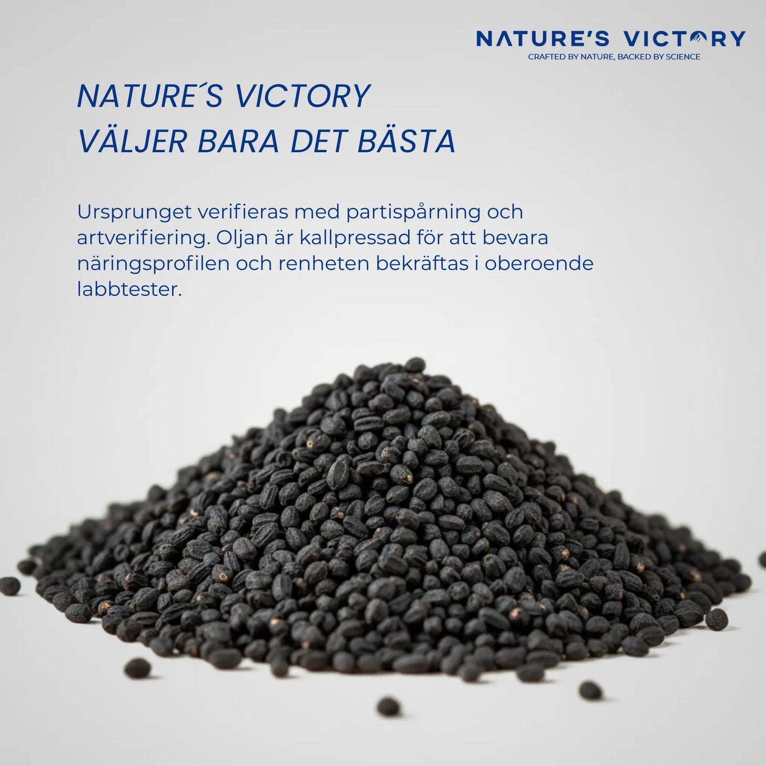 Svartkumminolja - Kallpressad från Etiopien