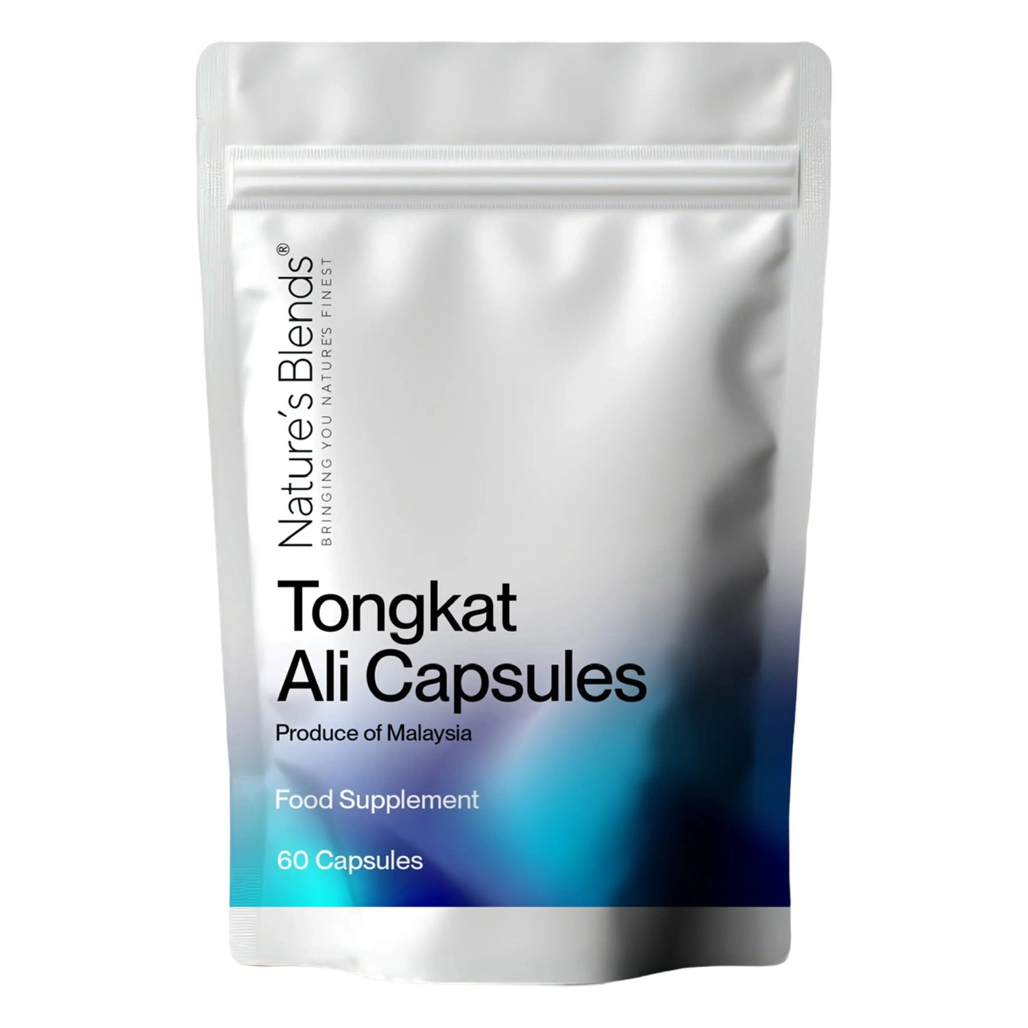 Vegansk Tongkat Ali 250mg 60 kapslar – 100 % ren rot från Malaysia, Nature’s Blends produkt hos Nature’s Victory
